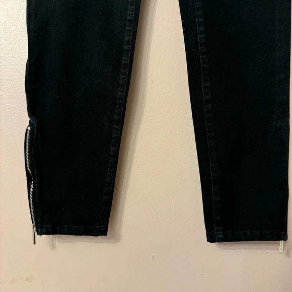 Michael Kors Skinny Jean Black Women Size 4 - Picture 3 of 6